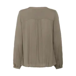 Long sleeve blouse for women KAFFE Amber image-3