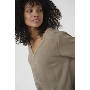 Long sleeve blouse for women KAFFE Amber image-5