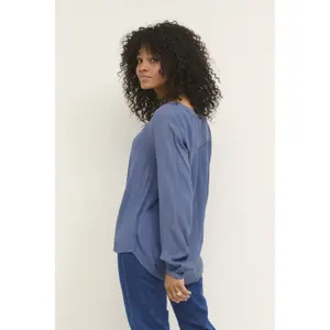 Blusa de manga comprida feminina KAFFE Amber image-6