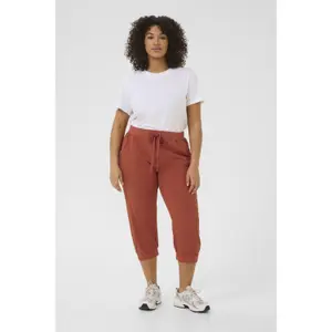 Women's Trousers KAFFE Curve Nana Capri image-3