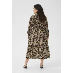 Kjole til kvinder KAFFE Curve KColivia image-5