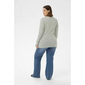 Γυναικείο T-shirt KAFFE Curve Lia image-4