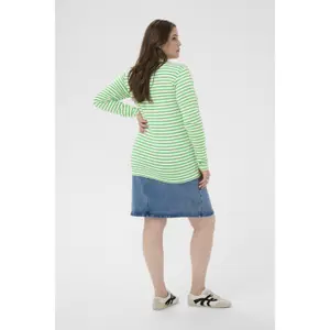 Γυναικείο T-shirt KAFFE Curve Lia image-4