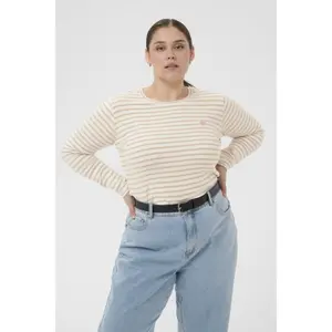 Γυναικείο T-shirt KAFFE Curve Lia image-1