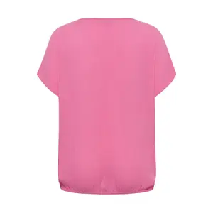 Women's short-sleeved blouse KAFFE Curve Ami Stanley image-3