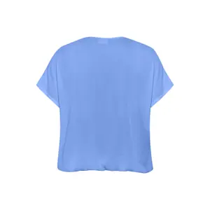 Women's short-sleeved blouse KAFFE Curve Ami Stanley image-4