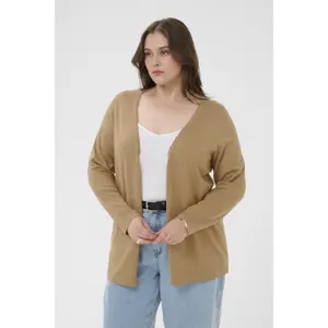 Women's cardigan KAFFE Curve Farsia image-2