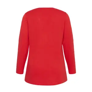 Women's cardigan KAFFE Curve Farsia image-3