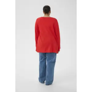 Women's cardigan KAFFE Curve Farsia image-4
