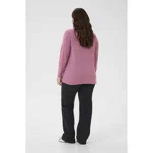 Women's cardigan KAFFE Curve Farsia image-4