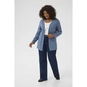 Women's cardigan KAFFE Curve KCFarsia image-1