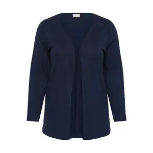 Women's cardigan KAFFE Curve Farsia image-0