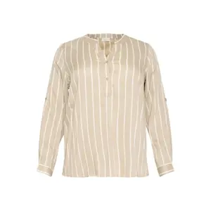 Long sleeve blouse for women KAFFE Curve Sida image-0