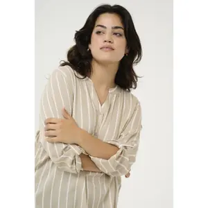 Long sleeve blouse for women KAFFE Curve Sida image-5