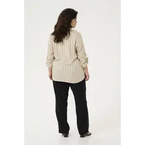 Long sleeve blouse for women KAFFE Curve Sida image-4