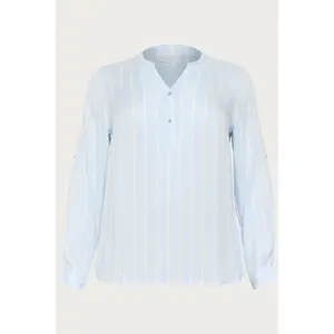 Long sleeve blouse for women KAFFE Curve Sida image-1