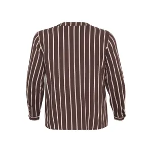 Long sleeve blouse for women KAFFE Curve Sida image-3