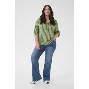 Women's blouse KAFFE Curve Sida image-3