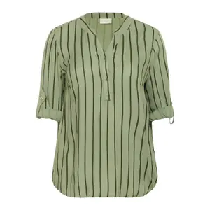 Women's blouse KAFFE Curve Sida image-1