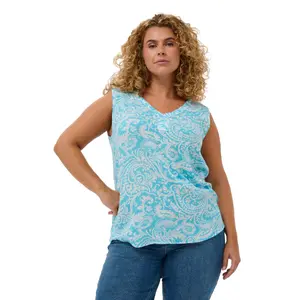 Γυναικείο T-shirt KAFFE Curve Vilana image-1