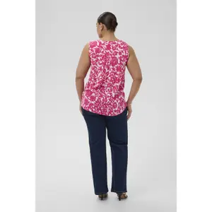 Γυναικείο T-shirt KAFFE Curve Vilana image-4