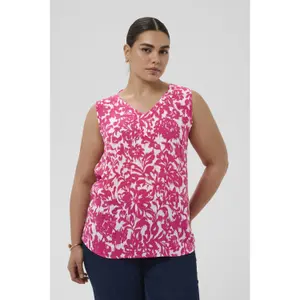 Γυναικείο T-shirt KAFFE Curve Vilana image-1