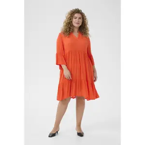 Women's dress KAFFE Curve KCMariana Ami image-1