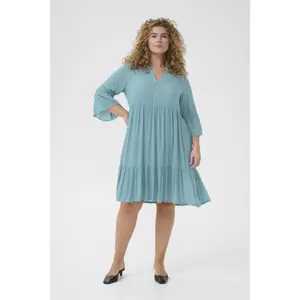 Women's dress KAFFE Curve KCMariana Ami image-1