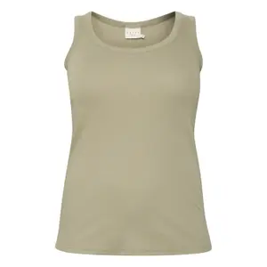 Women's tank top KAFFE Curve KCCarina image-0