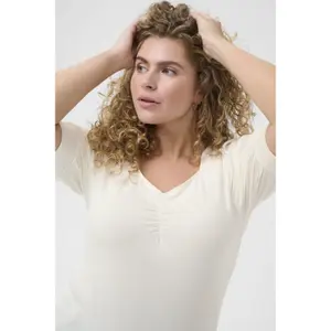 Women's T-shirt KAFFE Curve Sissy image-2