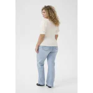 Women's T-shirt KAFFE Curve Sissy image-4