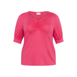 Women's T-shirt KAFFE Curve Sissy image-5