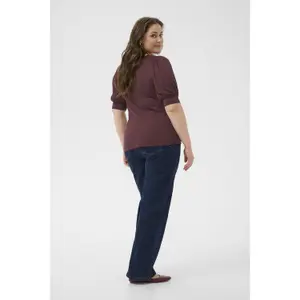 Women's T-shirt KAFFE Curve Sissy image-2