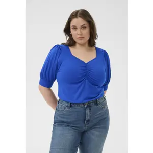 Women's T-shirt KAFFE Curve Sissy image-1