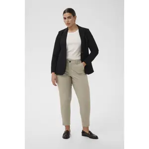 Women's 7/8 chino Trousers KAFFE Curve KCLeana image-2
