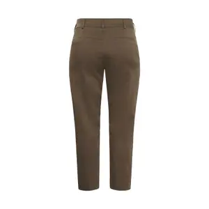 Women's 7/8 chino Trousers KAFFE Curve KCLeana image-1