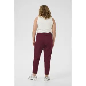 Women's 7/8 chino Trousers KAFFE Curve KCLeana image-2
