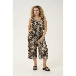 Jumpsuit för kvinnor KAFFE Curve KCIsma Ami image-1