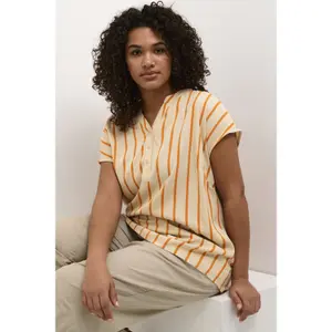 Blusa de mujer KAFFE Curve Sida Wing image-3