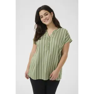Blusa de mujer KAFFE Curve Sida Wing image-1
