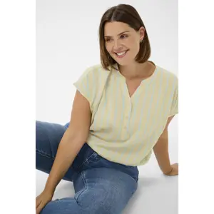 Blusa sin mangas para mujer KAFFE Curve Sida Wing image-3