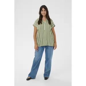 Blusa de mujer KAFFE Curve Sida Wing image-1