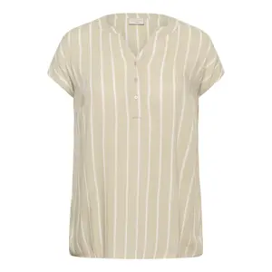 Blusa sin mangas para mujer KAFFE Curve Sida Wing image-1