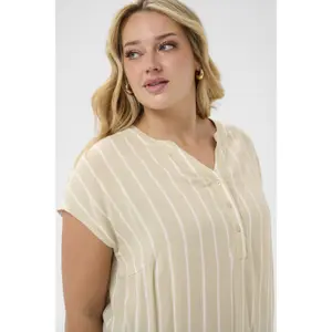 Blusa sin mangas para mujer KAFFE Curve Sida Wing image-4