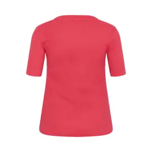 Dames-T-shirt KAFFE Curve KCCarina image-3