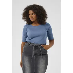 Women's T-shirt KAFFE Curve Carina image-5