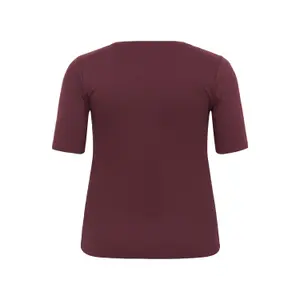 Women's T-shirt KAFFE Curve Carina image-1