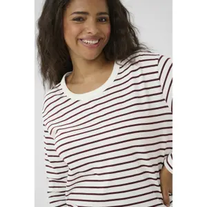 T-shirt de manga comprida feminina KAFFE Curve Winni image-2