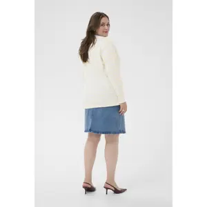 Camiseta de manga larga para mujer KAFFE Curve KCWinni image-4