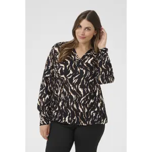 Women's blouse KAFFE Curve KCDiana image-1